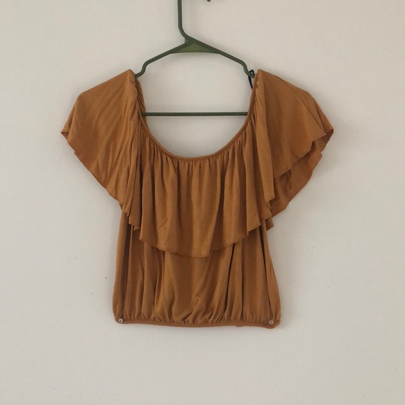 Mustard Crop top - Picture 1 of 2